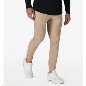 CUTS AO Jogger Men’s Athletic Chinos in Coast (tan) - XL (sz36 denim)